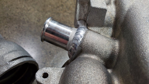 BBI Porsche 996 Turbo GT2 GT3 Billet Coolant Welding Service