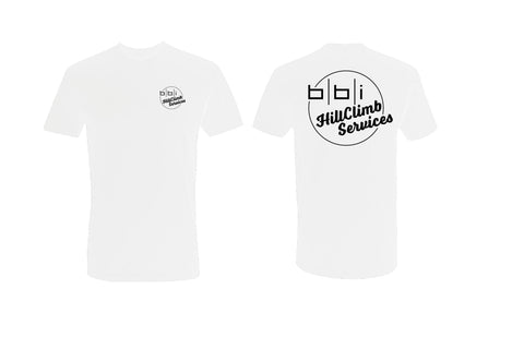 BBI Autosport Hill Climb Services T-Shirt (White)