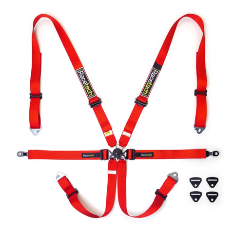 Racetech Pro International 6 Point Lightweight GT Harness (Porsche style)