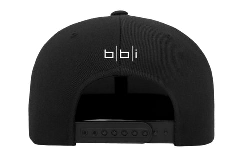 BBI Autosport Support Your Local Speedshop Snapback Hat Black/White