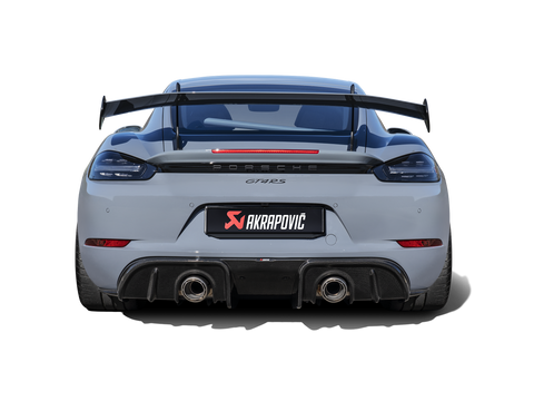 Akrapovič 718 GT4 RS Titanium Slip-on Race Line