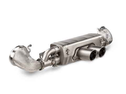 Akrapovič 992 GT3 Slip-On Race Adapter Set