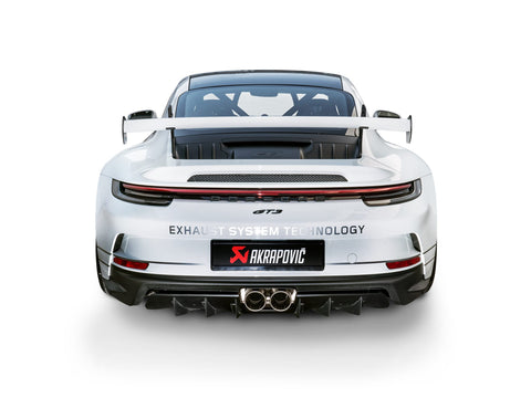 Akrapovič 992 GT3 Exhaust, Slip-On Race Line