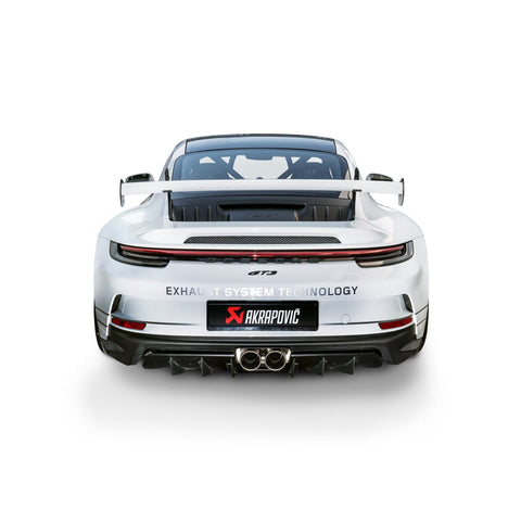 Akrapovič 992 GT3 Exhaust, Slip-On Race Line