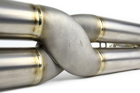 BBI Porsche GT2 RS 3D Printed Titanium Exhaust System