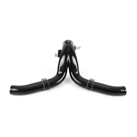 IPD Porsche 991.2 Turbo Non-S/S Carbon High Flow Y-Pipe (‘17-’19)