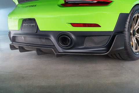 Gunther Werks Porsche 991 GT2 RS EVO Carbon Fiber Rear Diffuser
