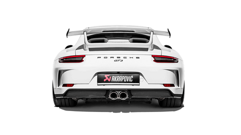 Akrapovič 991.2 GT3 Slip-On Race Titanium Exhaust