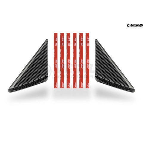 Verus Engineering Anti-Buffeting Wind Deflectors - Porsche 991.1 / 991.2 GT3 and GT3 RS