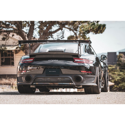 BBI Porsche GT2 RS 3D Printed Titanium Exhaust System