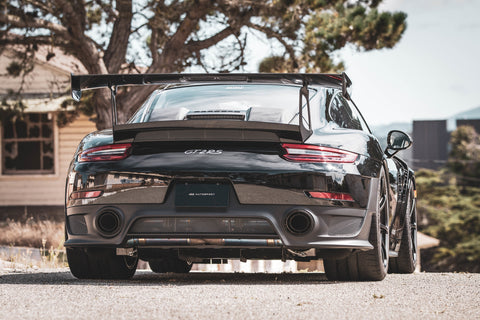 BBI Porsche GT2 RS 3D Printed Titanium Exhaust System