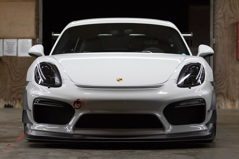 Verus Engineering Dive Plane Kit, Dual Elements - Porsche 981 GT4