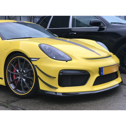 Verus Engineering Dive Plane Kit, Dual Elements - Porsche 981 GT4