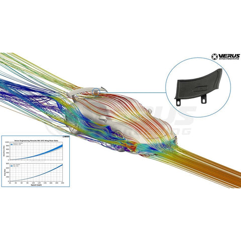 Verus Engineering OEM Wing Riser Kit - Porsche 991 GT3