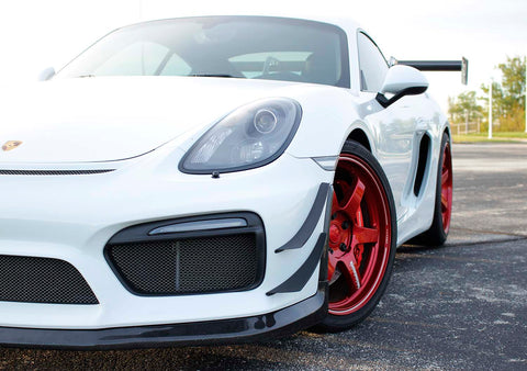 Verus Engineering Dive Plane Kit, Dual Elements - Porsche 981 GT4