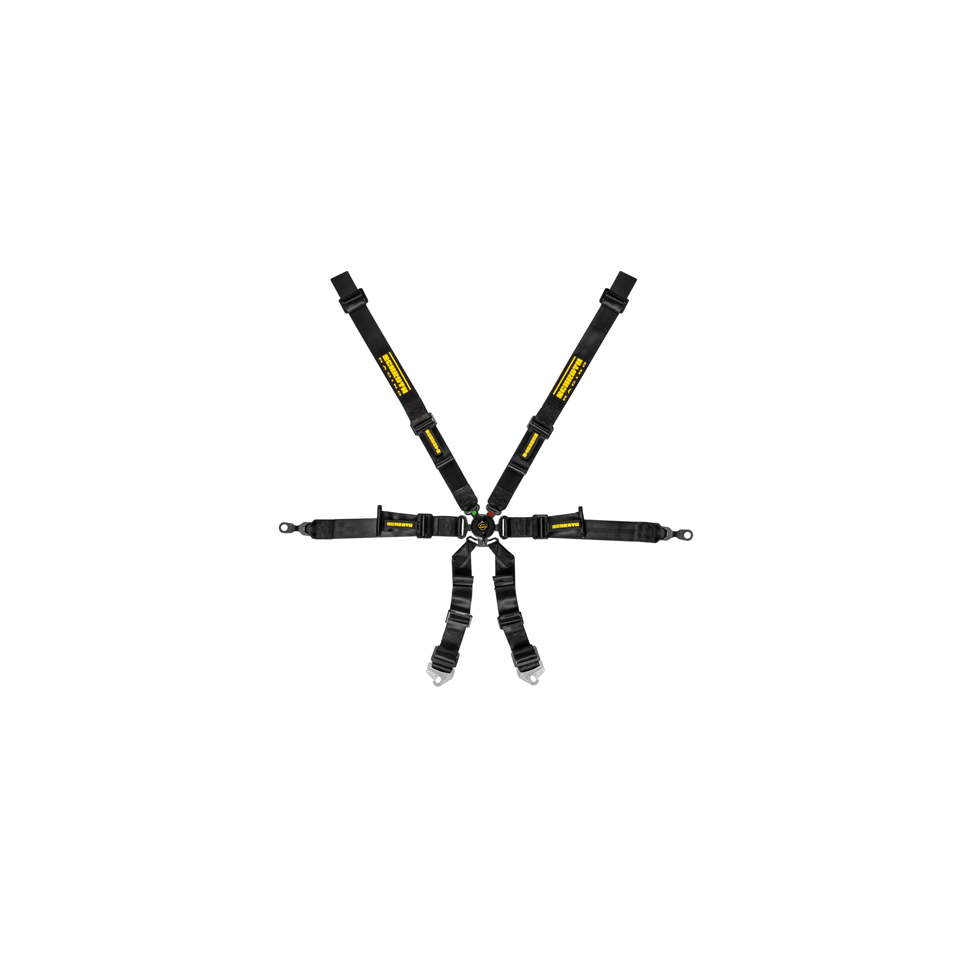 Schroth Porsche GT3 Profi 6 Point Camlock Racing Harness 2X2H 