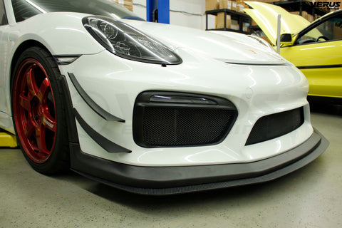 Verus Engineering Front Splitter Kit - Porsche 981 GT4 Cayman