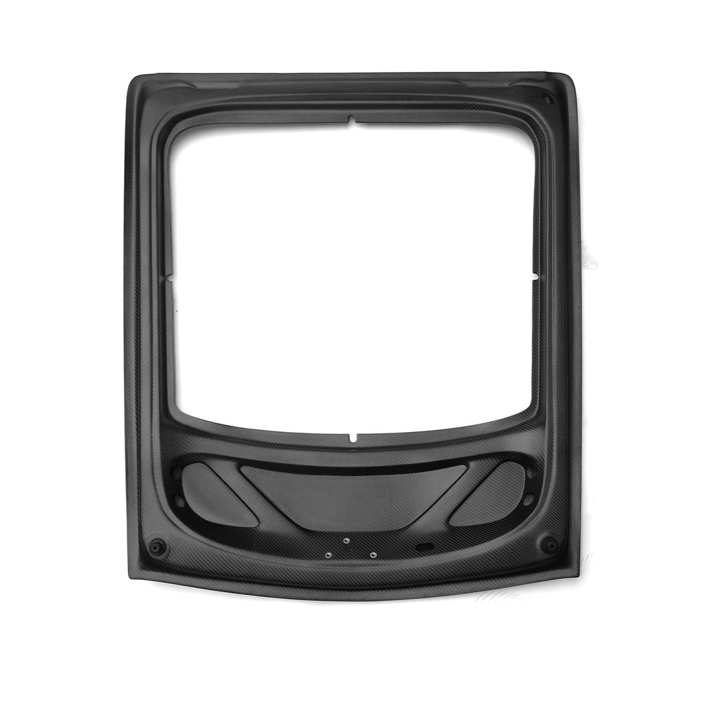 SR DRY CARBON FIBER V-FRAME TAILGATE [PORSCHE 718 / GT4 / RS WEISSACH PACK & STANDARD]