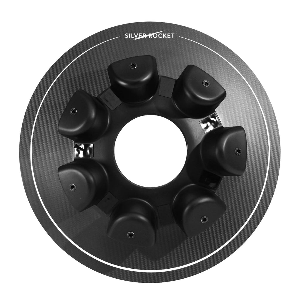 SR DRY CARBON FIBER R-HR AERODISC (for Magnesium REAR Rims) [PORSCHE 718 GT4 RS]