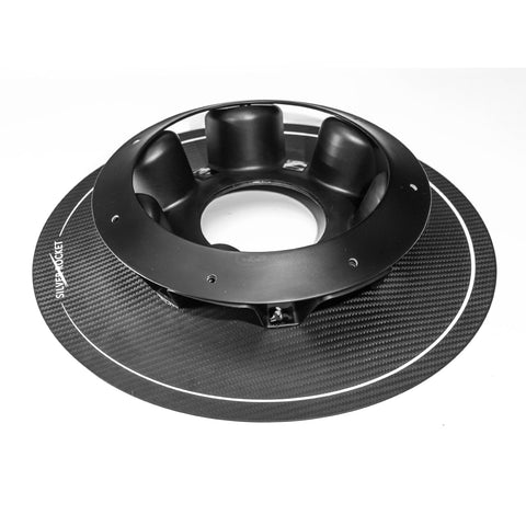 SR DRY CARBON FIBER R-HR AERODISC (for Magnesium REAR Rims) [PORSCHE 718 GT4 RS]