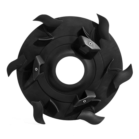 SR DRY CARBON FIBER TURBOFAN AERODISC PRO (for Aluminum FRONT Rims) [PORSCHE 718 GT4 RS]