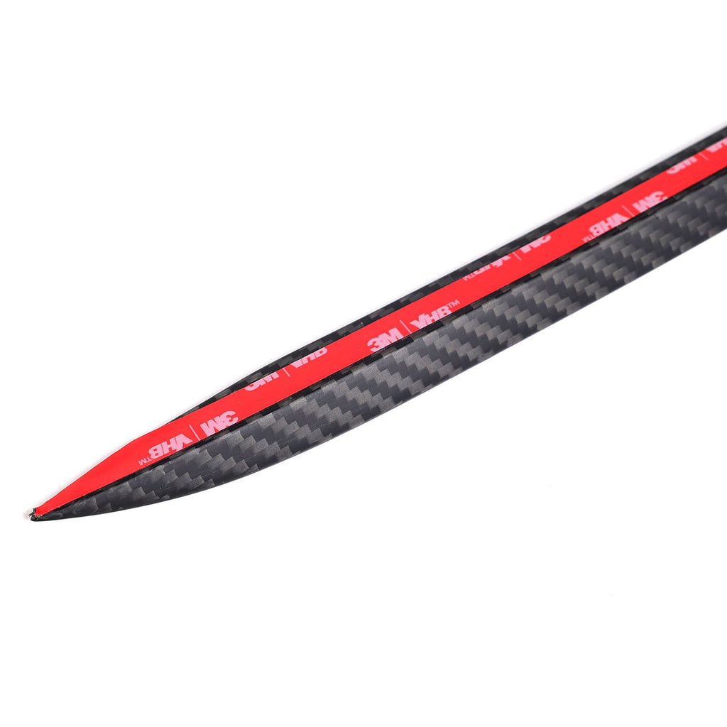 SR DRY CARBON FIBER MINI GURNEY FLAP FOR GT4 RS OEM WING [PORSCHE 718 Cayman GT4 RS]