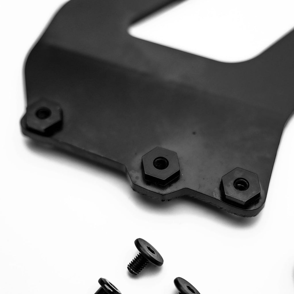 Swan Risers SR GT4 3-INCH SWAN NECK WING RISER - OEM 2017 ALUMINIUM [PORSCHE 718 G ...