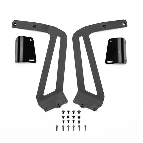 SR GT4 3-INCH SWAN NECK WING RISER - OEM 2017 ALUMINIUM [PORSCHE 718 GT4 / 981 GT4]