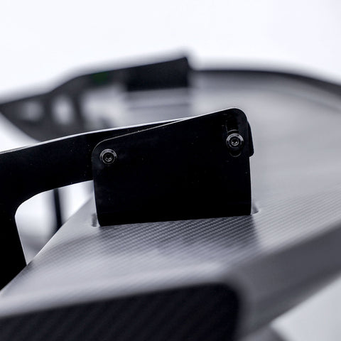 SR GT4 3-INCH SWAN NECK WING RISER - OEM 2017 ALUMINIUM [PORSCHE 718 GT4 / 981 GT4]