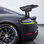 SR GT4 3-INCH SWAN NECK WING RISER - OEM 2017 ALUMINIUM [PORSCHE 718 GT4 / 981 GT4]