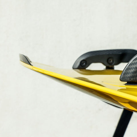 SR DRY CARBON FIBER MINI GURNEY FLAP FOR GT4 RS OEM WING [PORSCHE 718 Cayman GT4 RS]