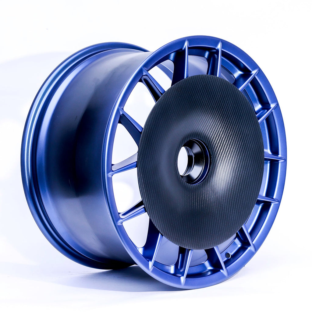 SR DRY CARBON FIBER R-HR AERODISC (for Magnesium REAR Rims) [PORSCHE 718 GT4 RS]