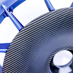 SR DRY CARBON FIBER R-HR AERODISC (for Magnesium REAR Rims) [PORSCHE 718 GT4 RS]