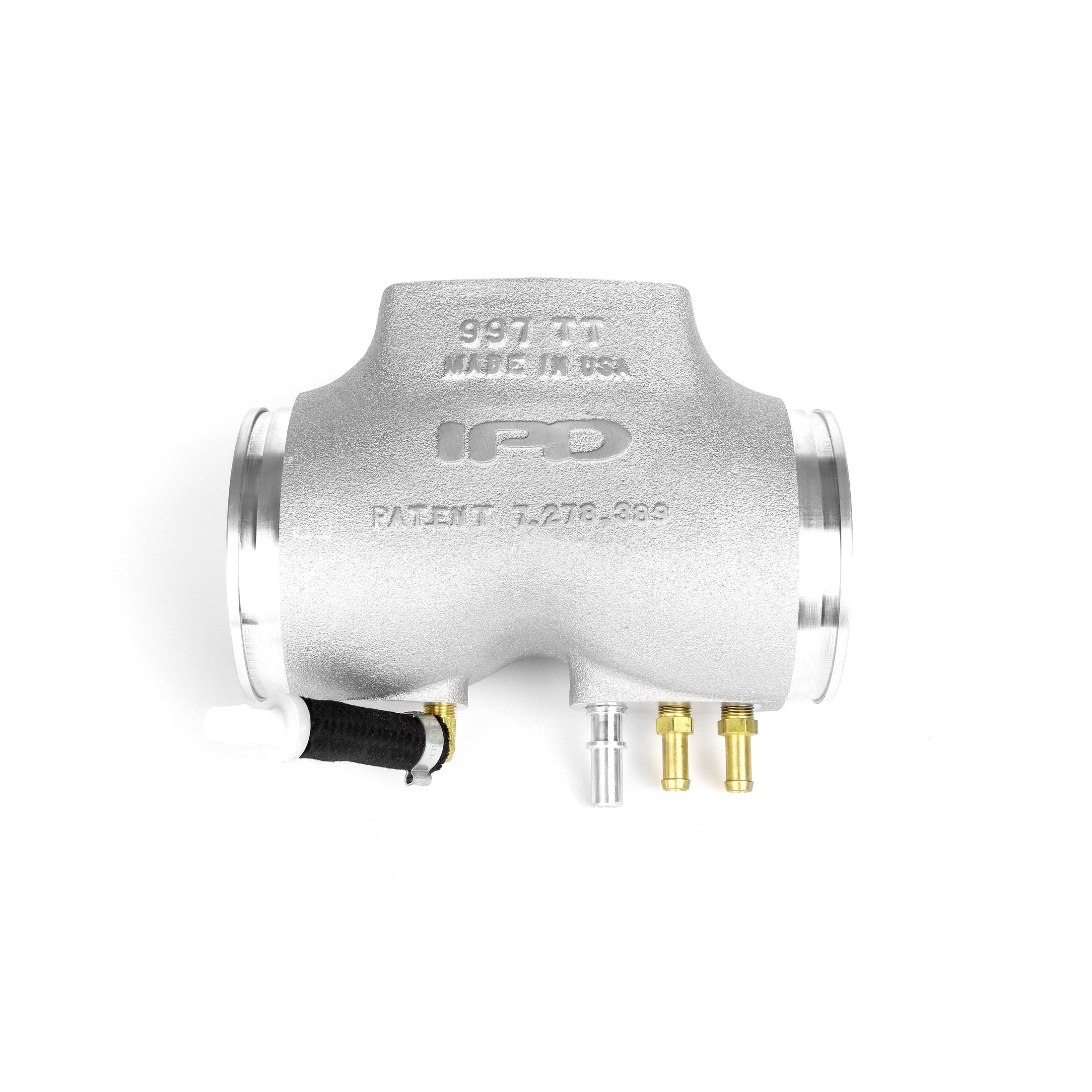 IPD Porsche 997.1 Turbo 3.8L Competition 82mm Plenum (‘06-’09) with Throttle Body
