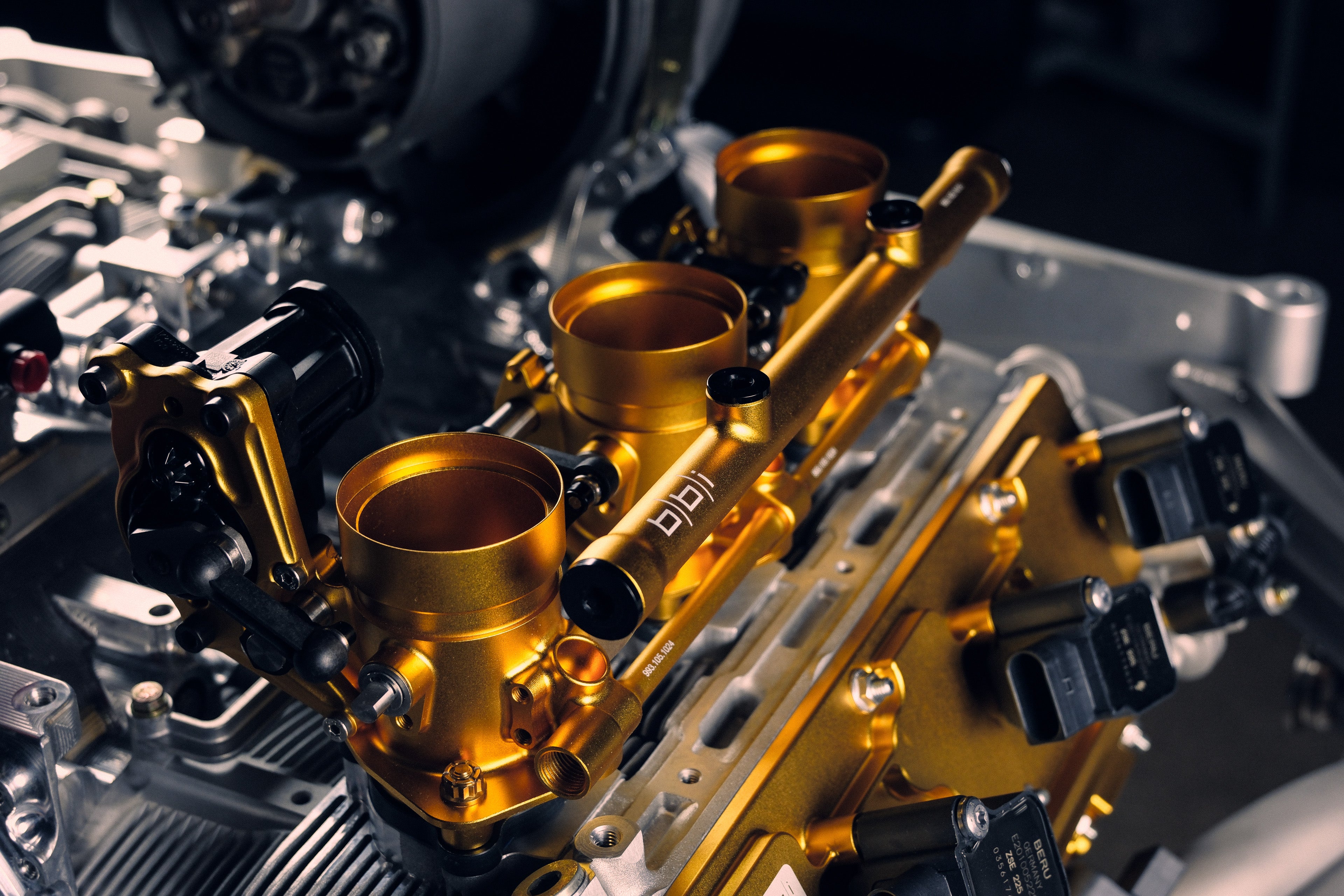 BBI Porsche Air cooled EFI Individual Throttle Body System
