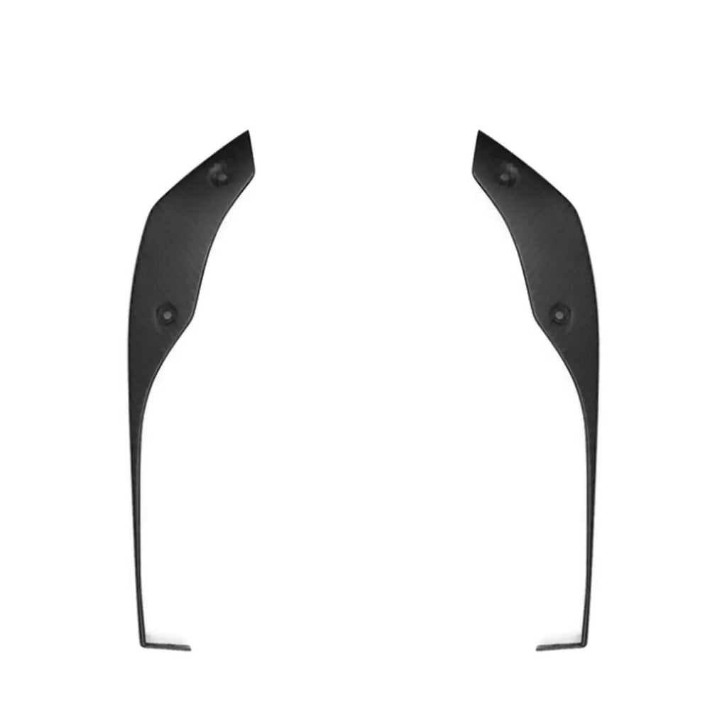 SR DRY CARBON FIBER LOWER SIDE SPOILER [PORSCHE 718 Cayman GT4 RS/Clubsport]