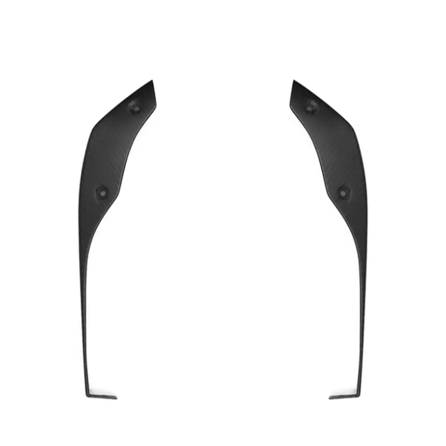 SR DRY CARBON FIBER LOWER SIDE SPOILER [PORSCHE 718 Cayman GT4 RS/Clubsport]