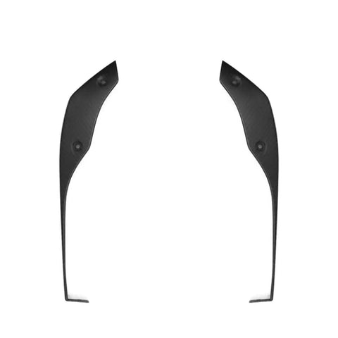 SR DRY CARBON FIBER LOWER SIDE SPOILER [PORSCHE 718 Cayman GT4 RS/Clubsport]