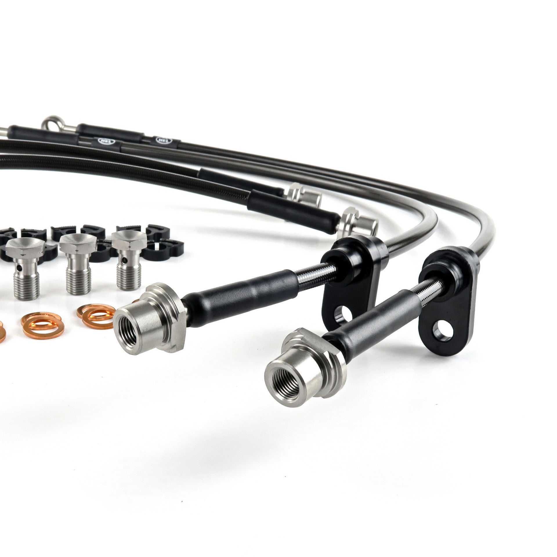HEL Performance Brake Lines for Porsche 911 Carrera 4 3.6 4WD (89-94, Stainless Steel Braided