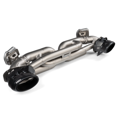 Akrapovic 20-21 Porsche 911 Turbo/Turbo S (992) Slip-On Race Line (Titanium) w/ Tips
