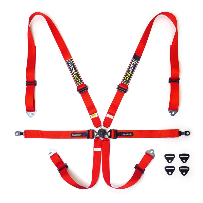Racetech Pro International 6 Point Lightweight GT Harness (Porsche style)