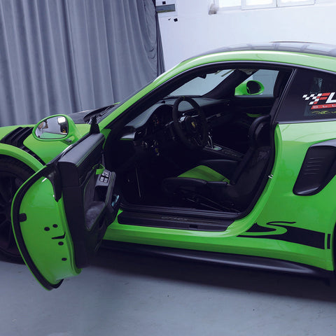 SR PORSCHE LWB SEAT ANGLE ADJUSTER - TC4 TITANIUM [PORSCHE 992.1 GT3/RS]