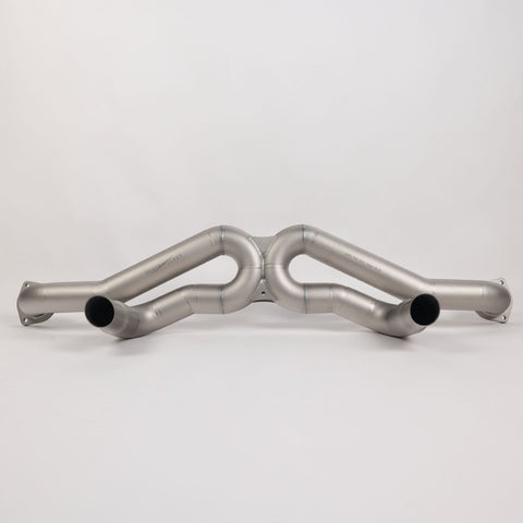 SR 3200G ONE-PIECE-TITANIUM ULTRALIGHT RACE PIPE FOR PORSCHE GT4 RS [PORSCHE 718 GT4 RS/Spyder, GT4 RS Clubsport/Leichtbau]