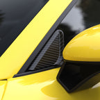 SR DRY CARBON FIBER ANTI WIND BUFFETING KIT (LEFT&RIGHT) [PORSCHE 718 Cayman GT4 RS]
