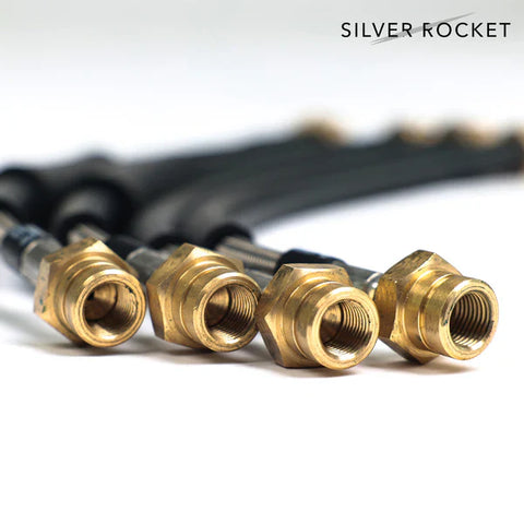 GT4 RS BRAIDED BRAKE LINE SET FRONT&BACK [MANTHEY RACING]