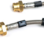 GT4 RS BRAIDED BRAKE LINE SET FRONT&BACK [MANTHEY RACING]