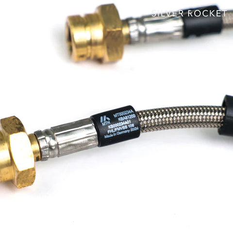 GT4 RS BRAIDED BRAKE LINE SET FRONT&BACK [MANTHEY RACING]