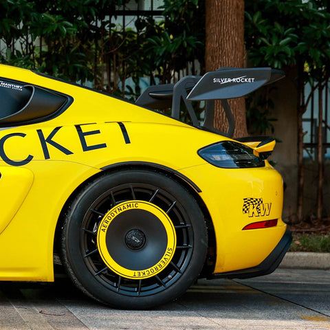 SR DRS-1 FLEX-CARBON SWAN NECK WING [PORSCHE 718/GT4/RS]