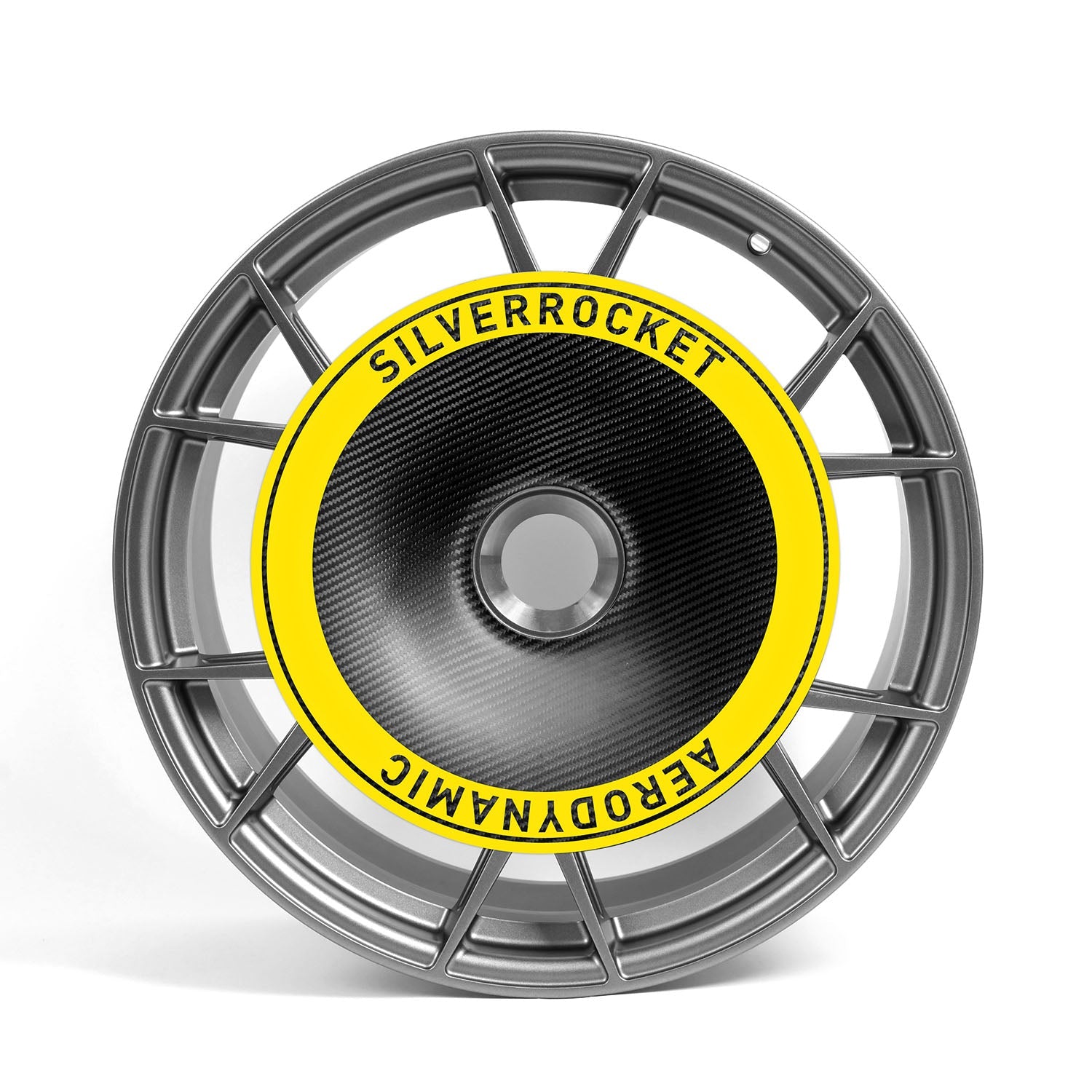 SR DRY CARBON FIBER R-HR AERODISC (for Aluminum REAR Rims) [PORSCHE 718 GT4 RS]