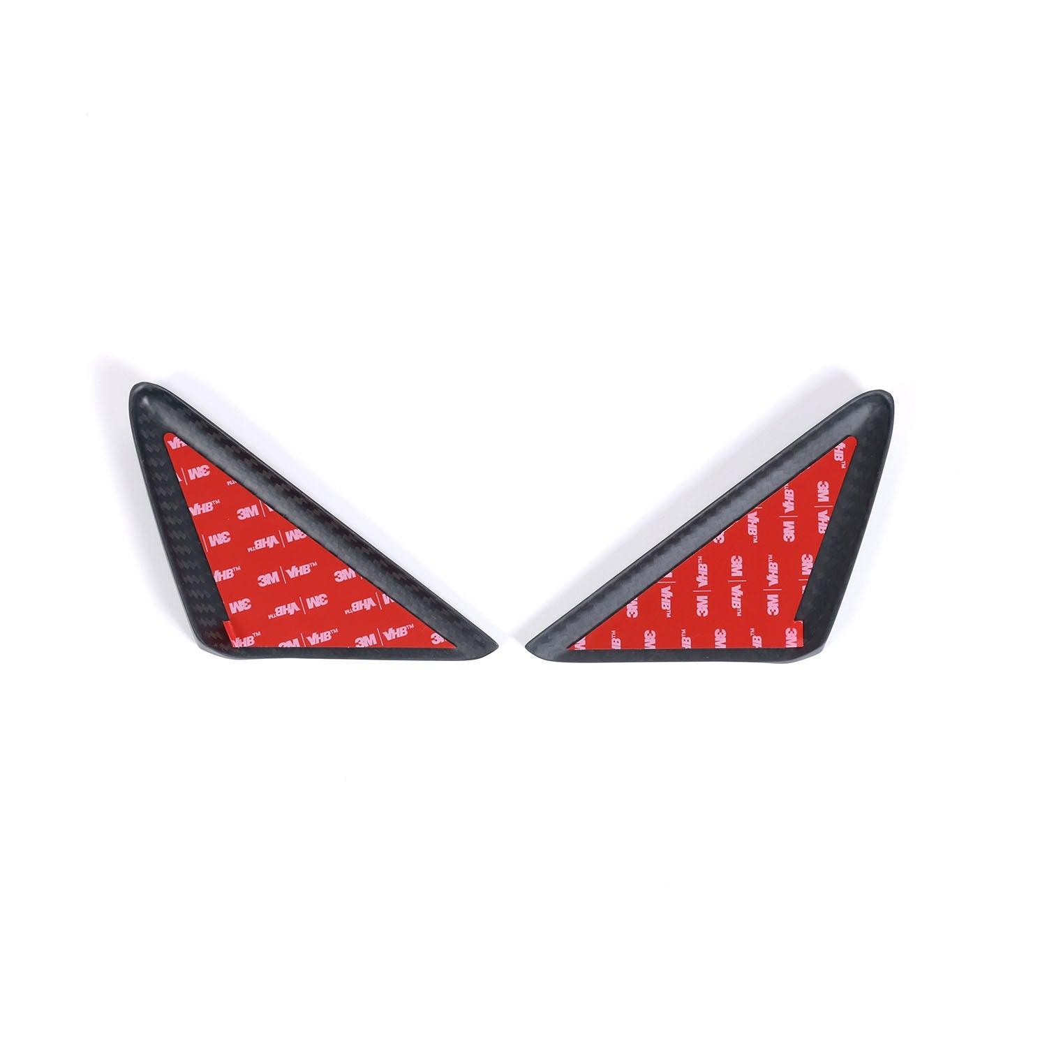 SR DRY CARBON FIBER ANTI WIND BUFFETING KIT (LEFT&RIGHT) [PORSCHE 718 Cayman GT4 RS]
